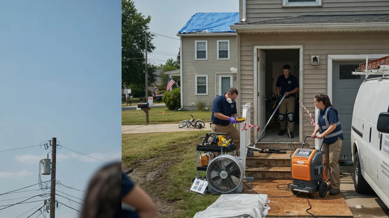 Water Damage Repair in Osawatomie, KS near me
